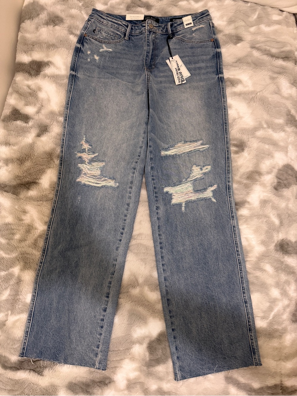 NWT Judy Blue 90’s straight high waist 11x30